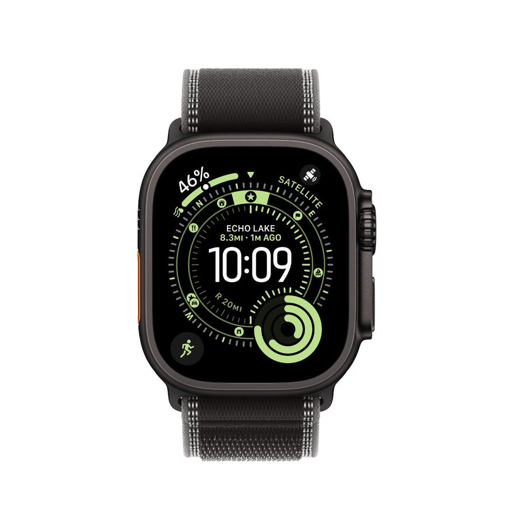 Apple Watch Ultra 3 (2025) GPS + Cellular, 49mm  - Black Titanium Case - Black Charcoal Loop | M/L + Bundle Offer