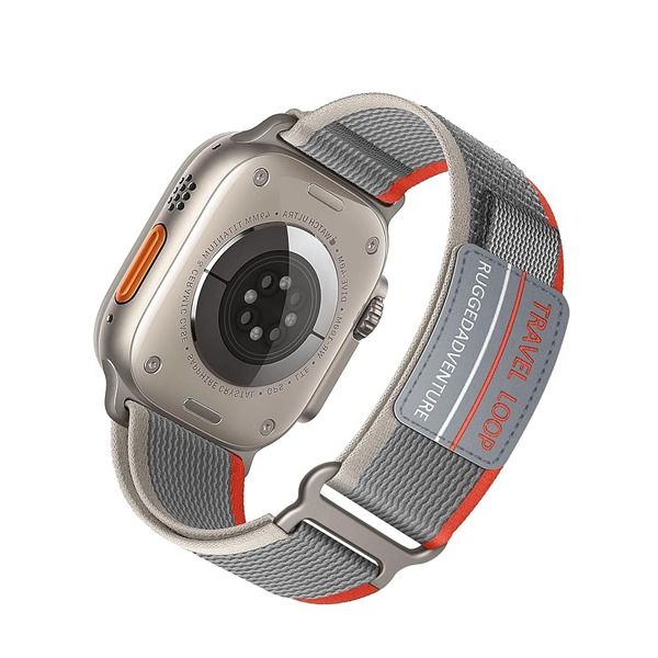 Asli Global Trail Loop Watch Band 45/49mm | Gray Red