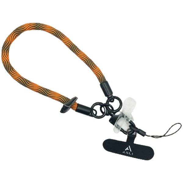 Asli Global Phone Adjustable Lanyard 30cm | Orange Green