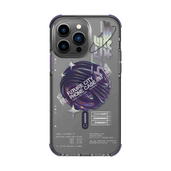 SkinArma iPhone 14 Pro Shorai Case With MagSafe | Purple