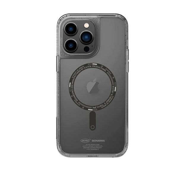 SkinArma Saido iPhone 15 Pro Max Magsafe Cover | Black