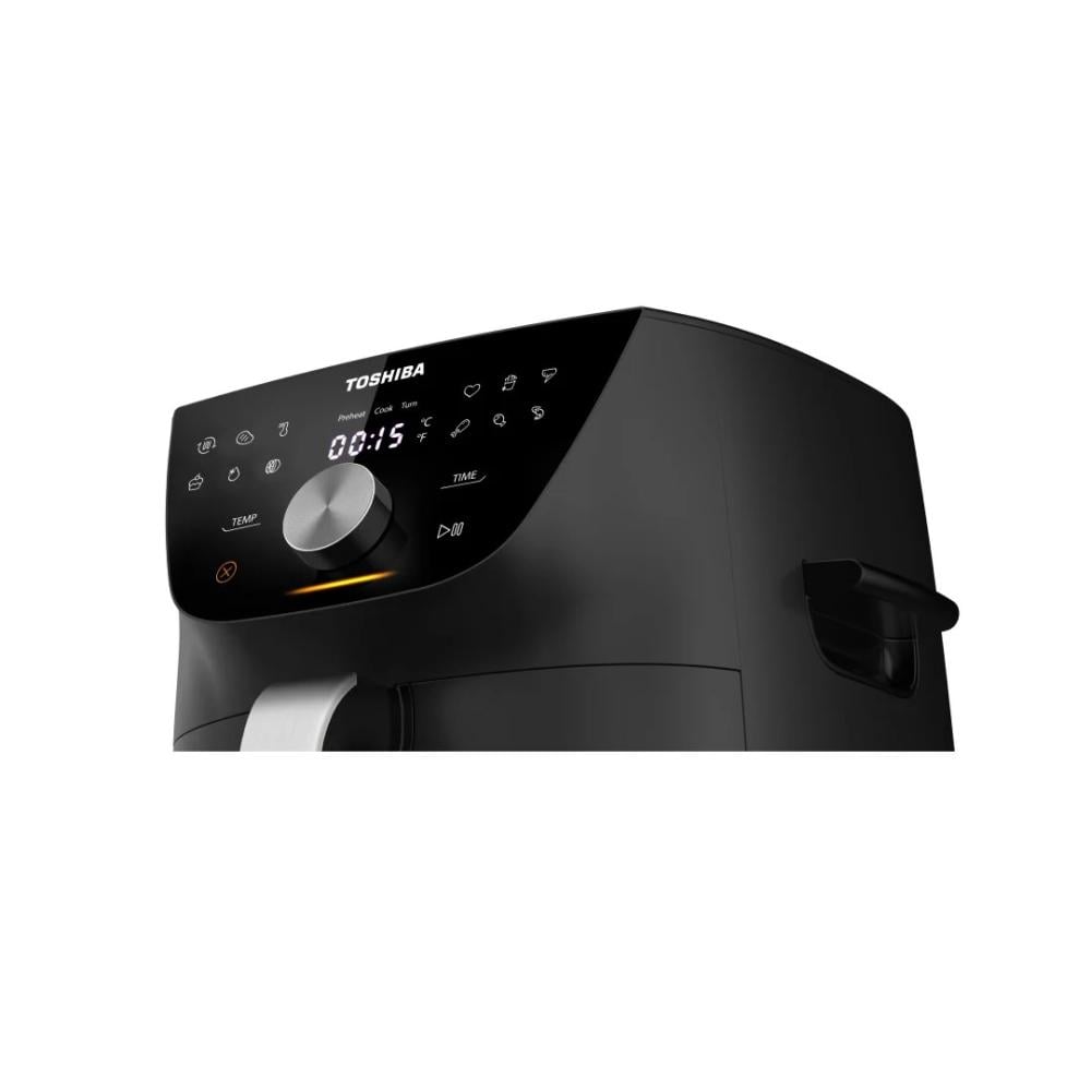 Toshiba Air Fryer with Touch Display - 5.2L, 1500W | Black