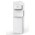 Wansa 3-Tap Water Dispenser with Refrigerator | White