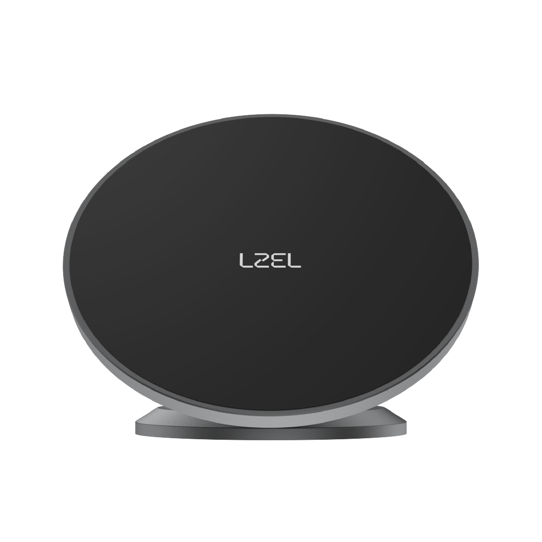 LZEL 360Â° Magnetic Suction Phone Holder Ultra-Strong Magnetic Grip | Compact & Stable Design | Black