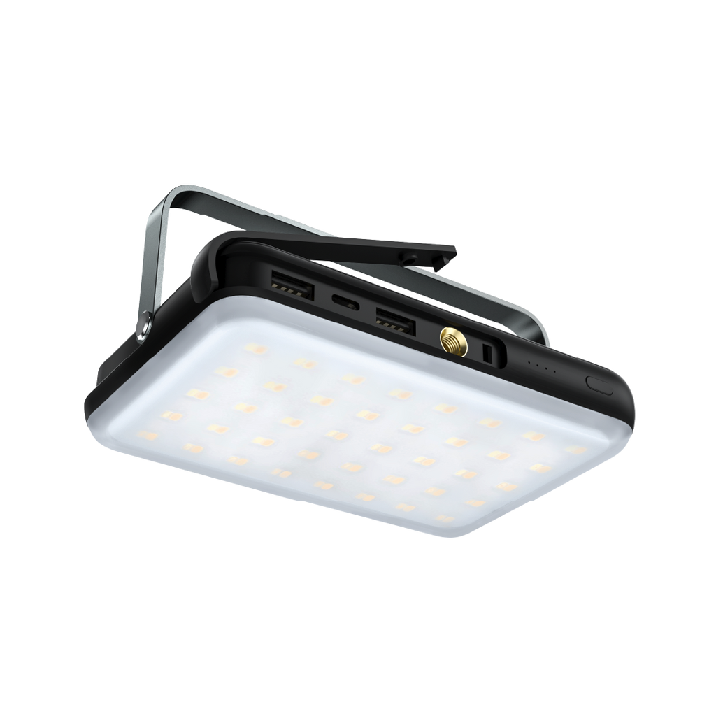 LZEL Luminova Surge20 Trimode Led Light 100-1200 Lumens with 20,000mAh Battery | Black