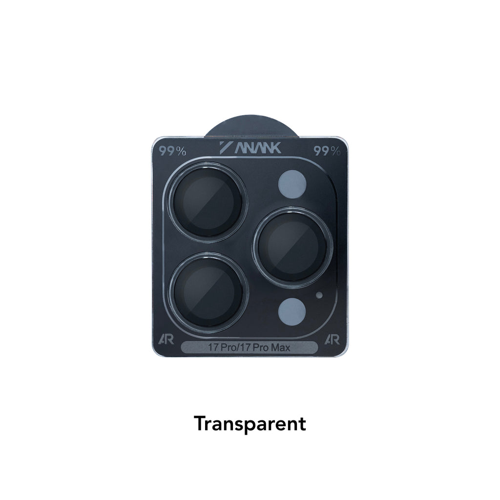 Anank 10X Reinforced 99% AR Lens Guard for iPhone 17 Pro / 17 Pro Max | Transparent