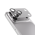 Asli  Global Armorlens Series Metal Tempered Glass Camera Lens Protector For IPhone 17 Pro Max | Silver