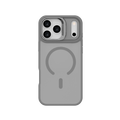 LZEL Oil Coating Camera Stand Case With Magsafe For IPhone 17 Pro | Light Gray