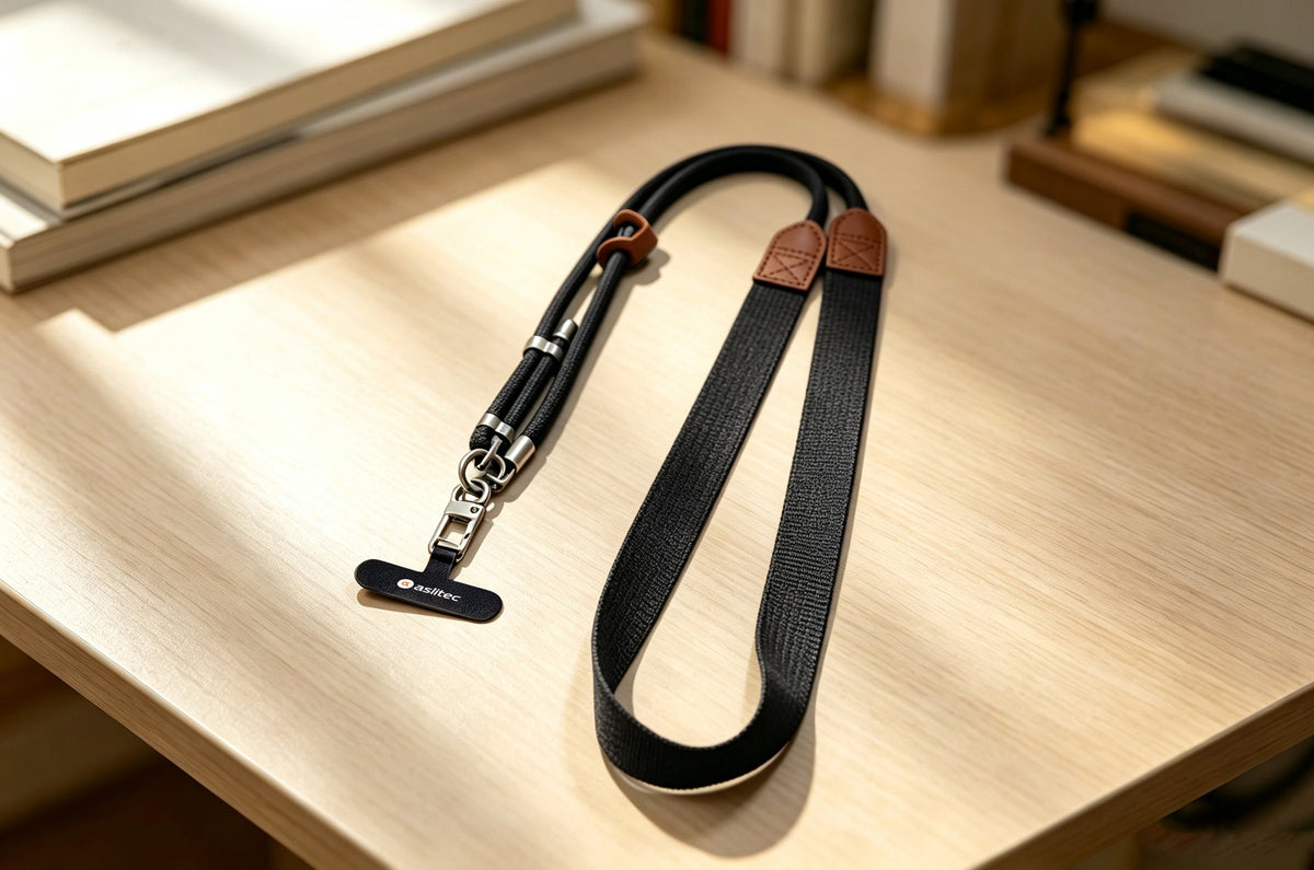 aslitec URBANDLOOP Flex Premium Nylon Universal Phone Lanyard Strap