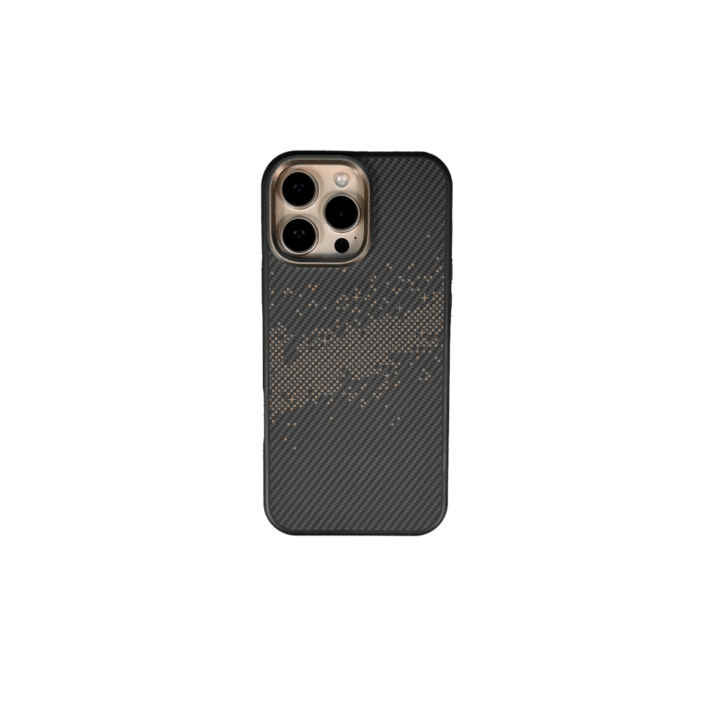 LZEL iPhone 16 Pro Max MagKevlar Armor Case With MagSafe |Copper/Black