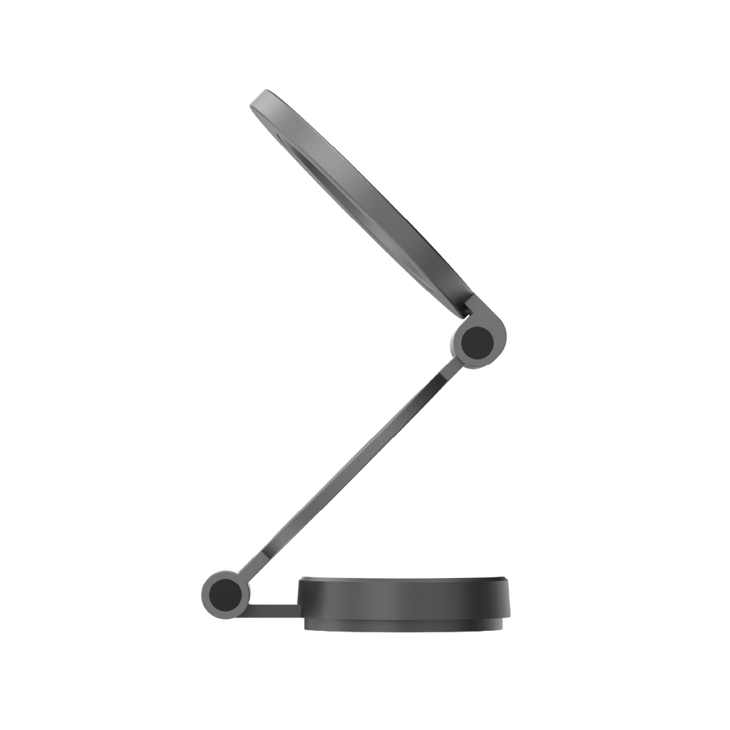 LZEL 360Â° Magnetic Suction Phone Holder Three-Axis Adjustable Angle | Robust Magnetic Grip | Black
