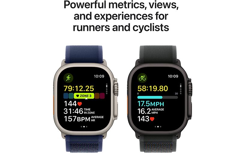 Apple Watch Ultra 2 GPS + Cellular 49mm Natural Titanium with Tan Alpine Loop â€“ S
