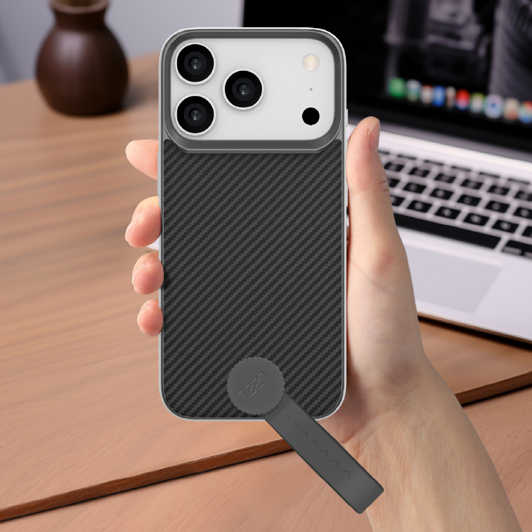 LZEL Back Cover With Magsafe For IPhone 17 Pro | Black