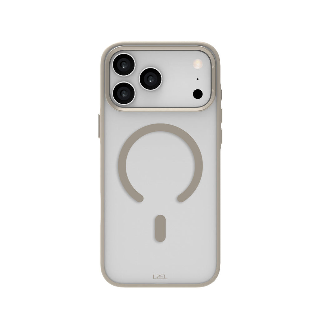 LZEL MagHexro Matte Case for iPhone 17 Pro Max| Tatinum