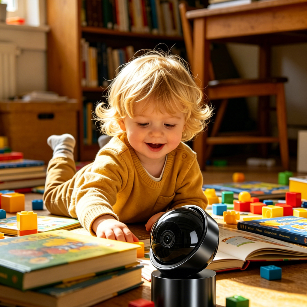 aslitec Orvix AI Vision Core 4mp Smart WiFi 2560*1440 Indoor Camera | Black
