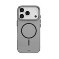 LZEL Magkryden Slim Case for iPhone 17 Pro Max | Black/gray