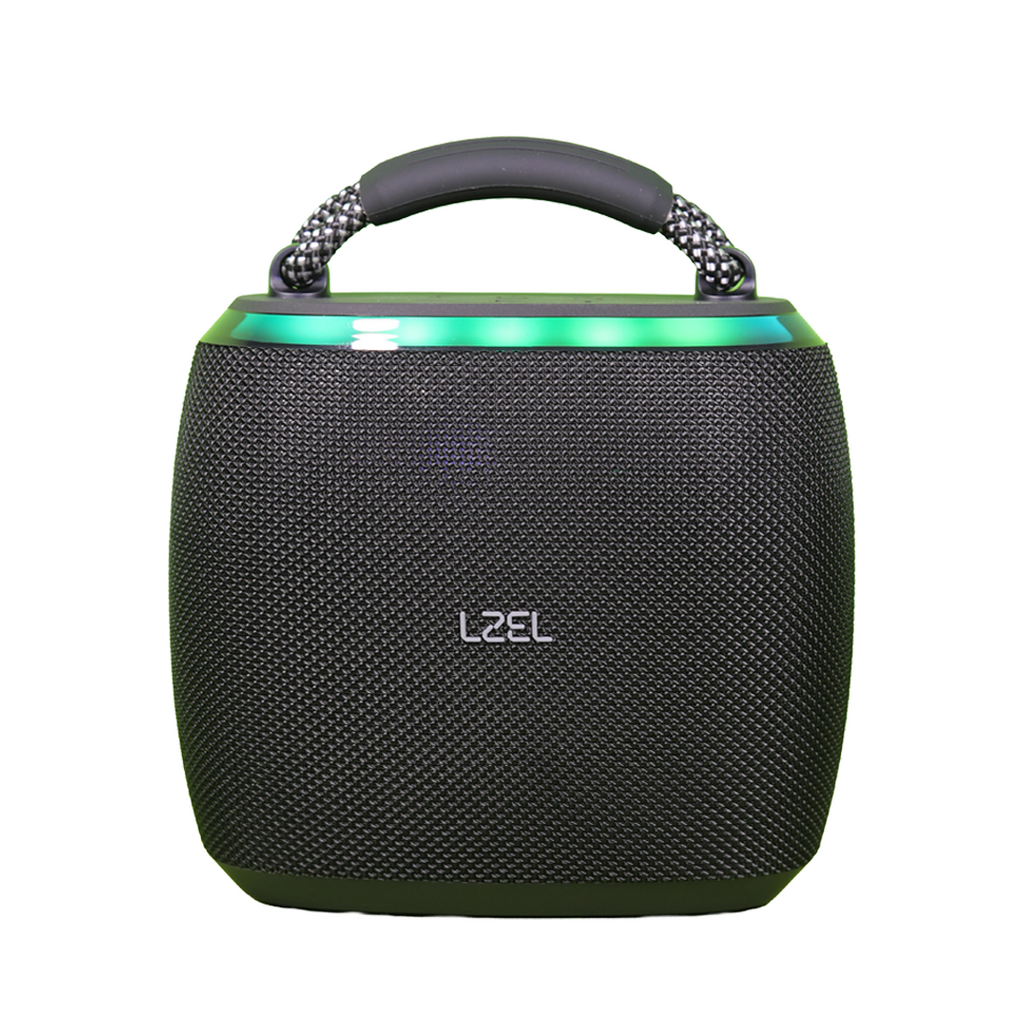 LZEL AquilaSonus Pulse Ultimate – Waterproof Portable Bluetooth Speaker | Black