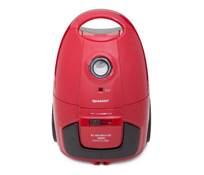 Sharp EC-BG1601A-RZ Bagged Vacuum Cleaner | 1600W, Red and Black