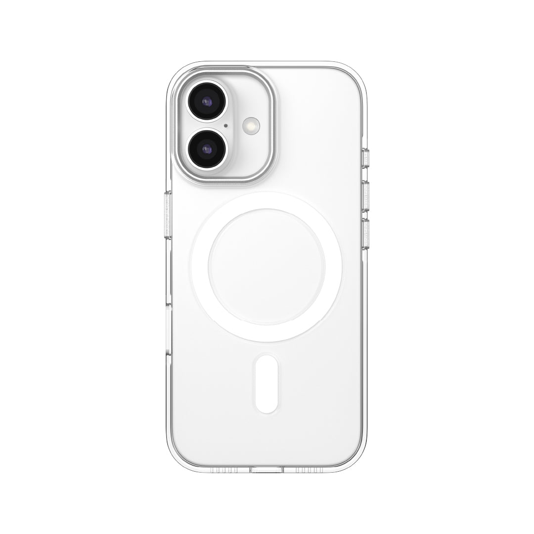 LZEL MagCrystal Groove Case for iPhone 17 | Clear