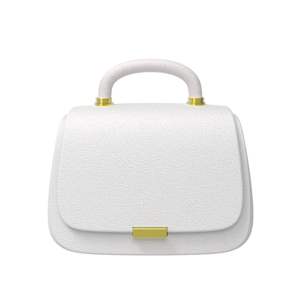 Asli Global Audiobag Echo Unique Handbag Styling TWS Bluetooth Earbuds |White