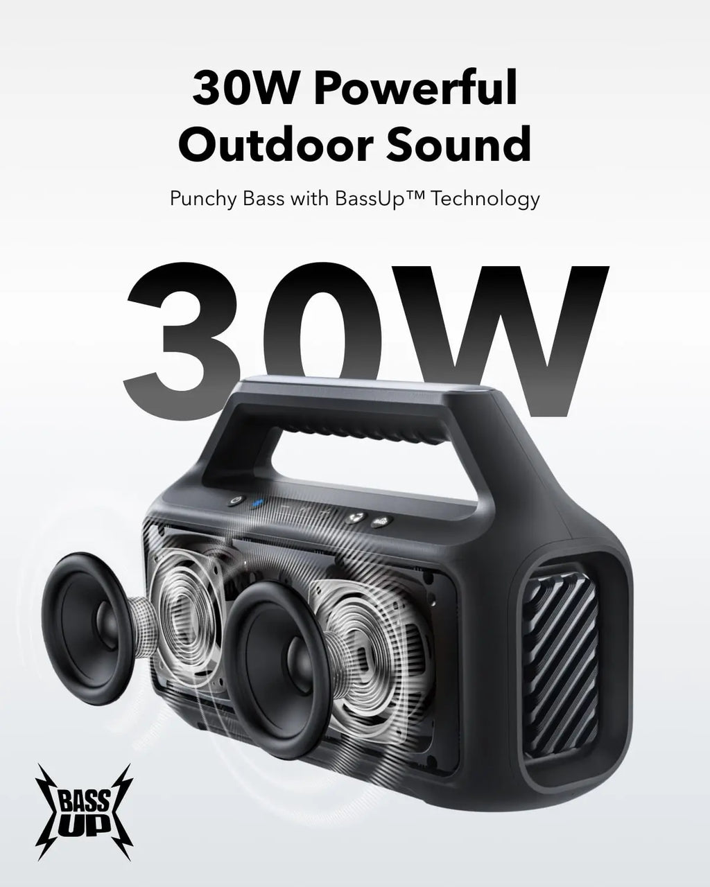 Anker Soundcore Boom 2 SE Portable Bluetooth Speaker | Black