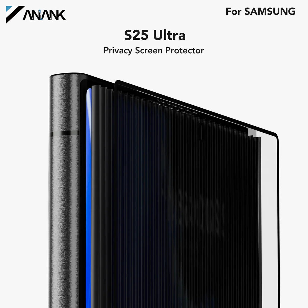 Anank Samsung S25 Ultra Privacy 3X Reinforced Full Tempered Glass