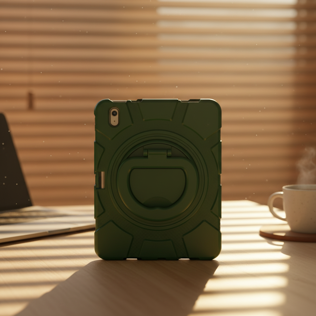 Asli Global Smartix Armor Shockproof Case for iPad 10th & 11th Generation (10.9" & 11") | Green