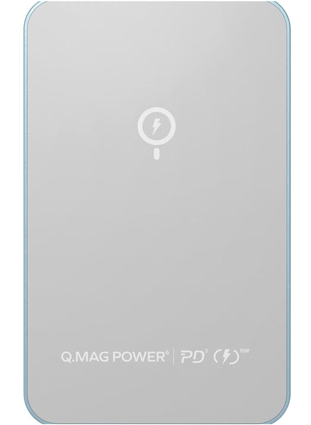 Momax Q.Mag Power 6 5000mAh Magnetic Wireless Battery Pack | Blue