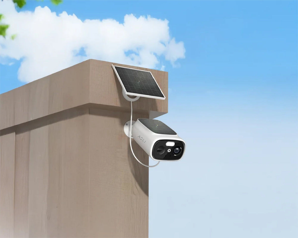 Asli Global EVOCAM â€“ The Solar-Powered Security Camera That Never Dies | 4MP Resolution â€¢ 7500mAh Battery + Solar â€¢ 10m Night Vision â€¢ IP65 Weatherproof