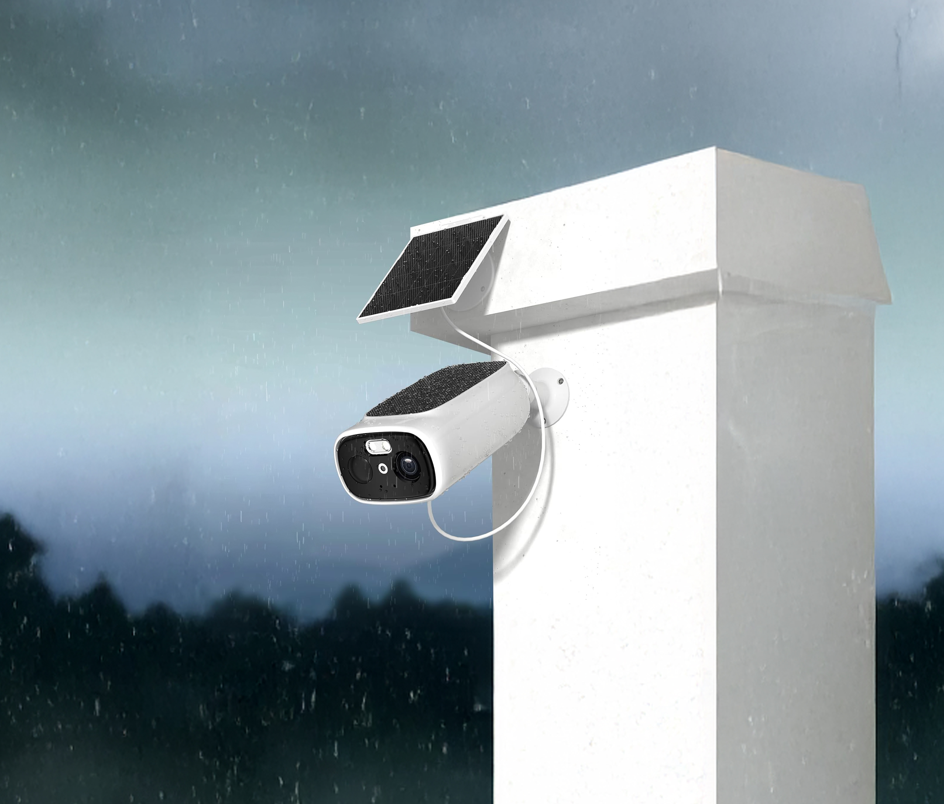 Asli Global EVOCAM  The Solar-Powered Security Camera That Never Dies | 7500mAh Battery  Solar â¢ 10m Night Vision â¢ IP65 Weatherproof