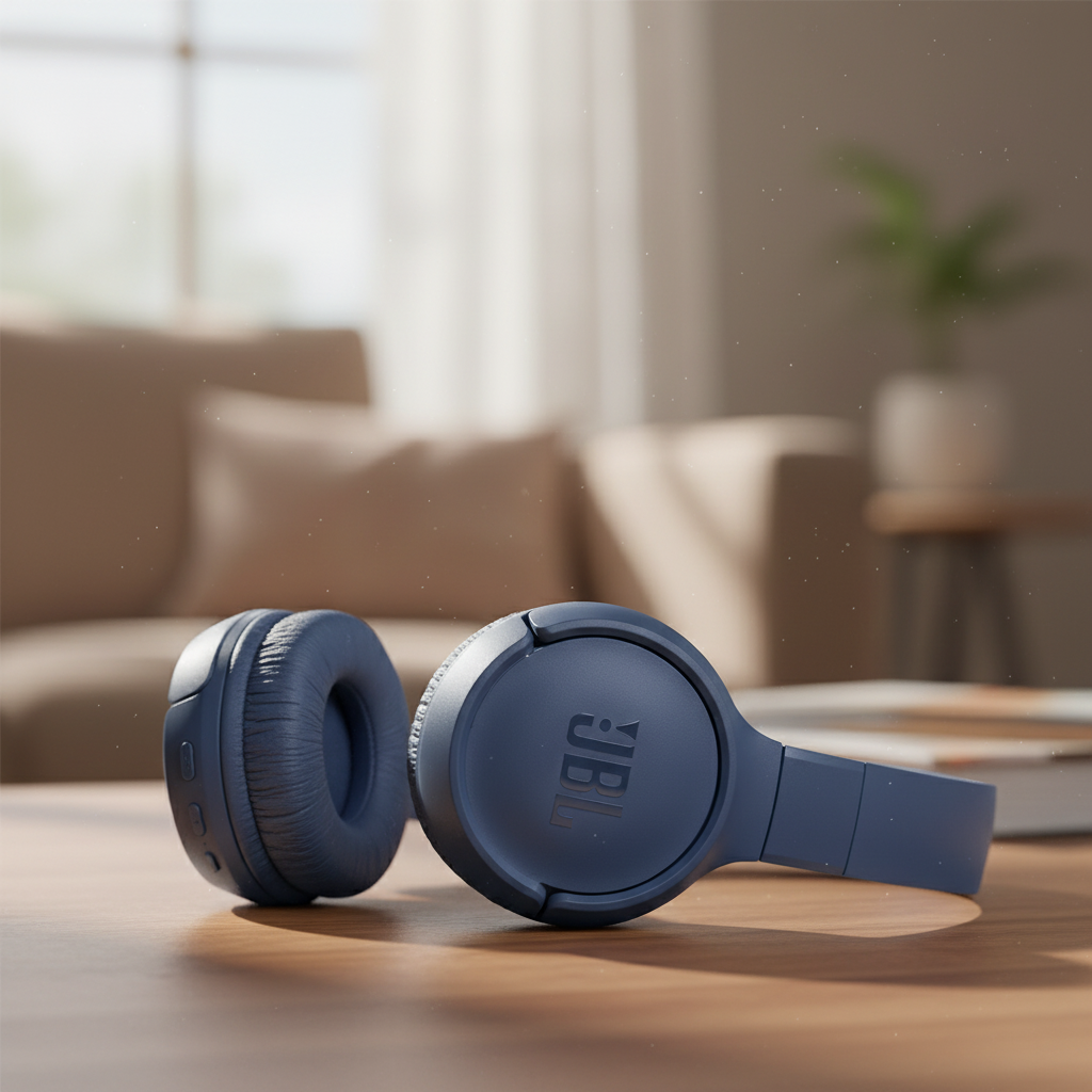 JBL Tune 520BT Wireless Headphones Pure Sound | Blue