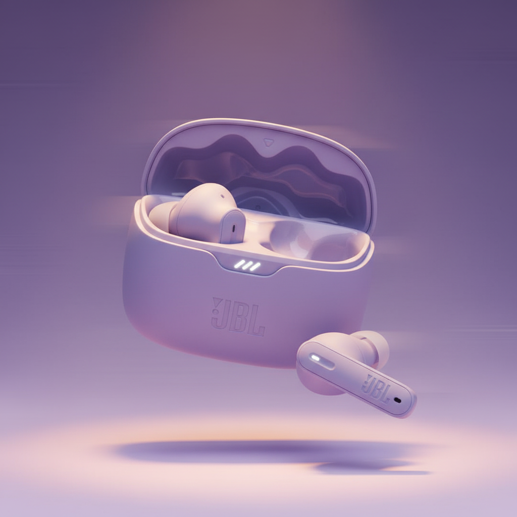 JBL Tune Beam Active Noise Cancelling Earbuds