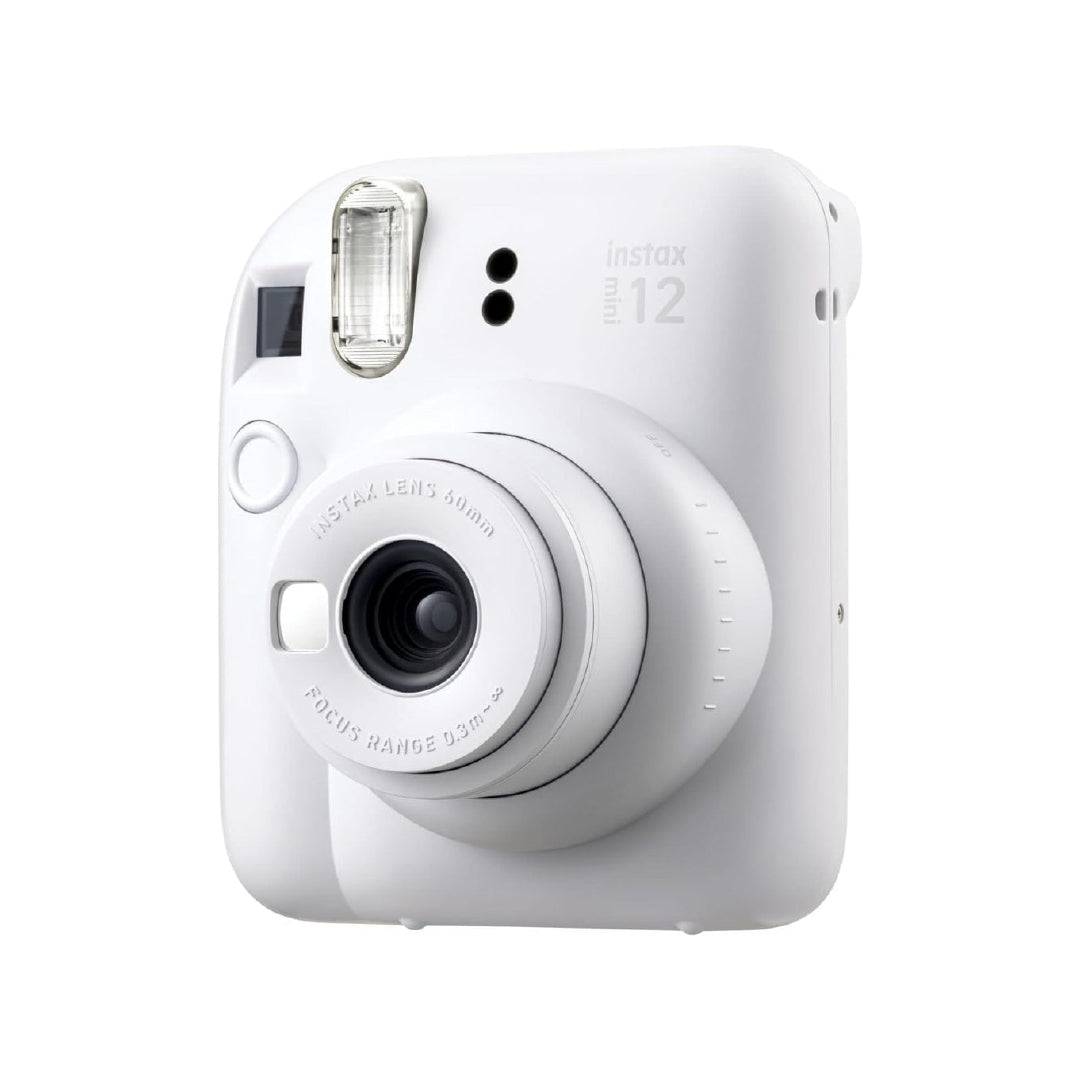 Fujifilm Instax Mini 12 Instant Film Camera Bundle | White