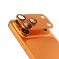 Asli  Global Armorlens Series Metal Tempered Glass Camera Lens Protector For IPhone 17 Pro Max | Orange