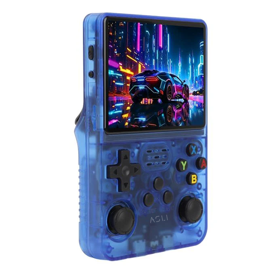 Asli Global Xretro Engine 3.5 Xretro Handheld Game Console With Linux System 128GB | Blue