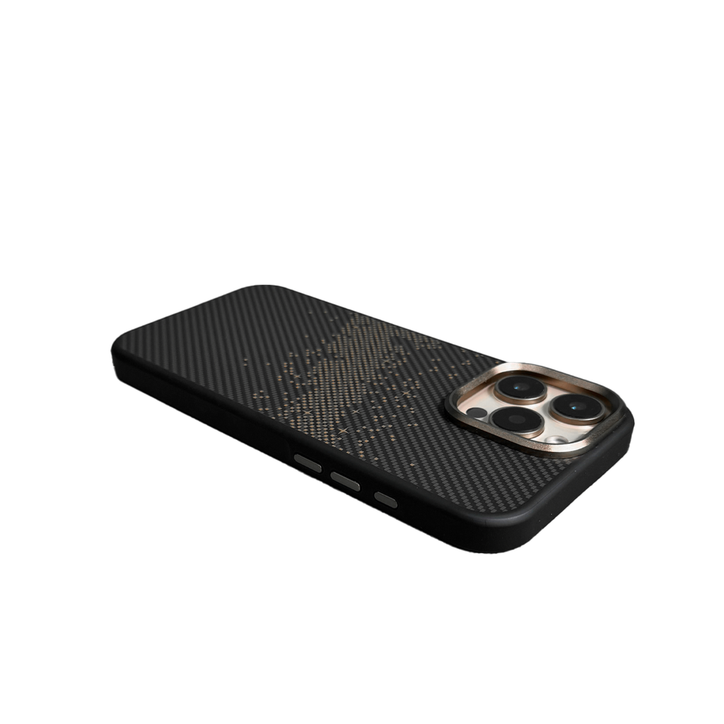 LZEL iPhone 16 Pro MagKevlar Armor Case With MagSafe | Copper/Black