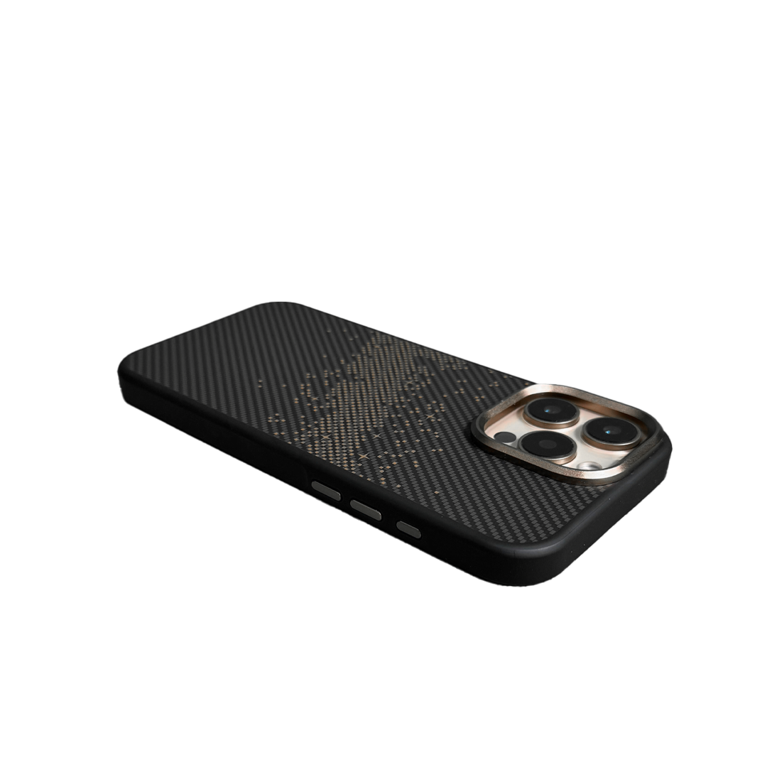LZEL iPhone 16 Pro MagKevlar Armor Case With MagSafe | Copper/Black