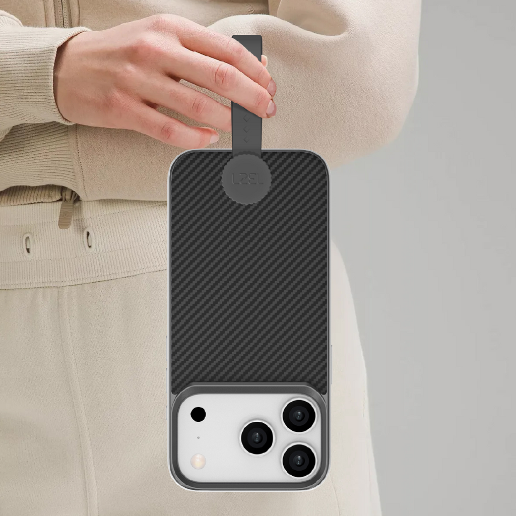 LZEL Back Cover With Magsafe For IPhone 17 Pro Max | Black