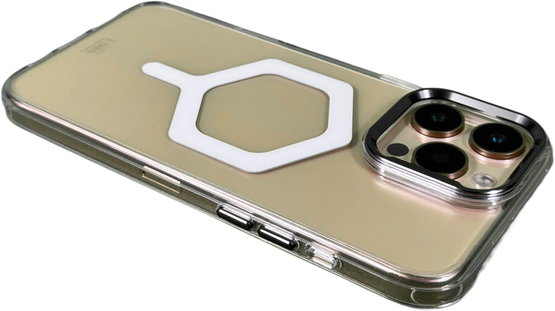 LZEL iPhone 16 Pro Max Mag Octa Shield Clear Case