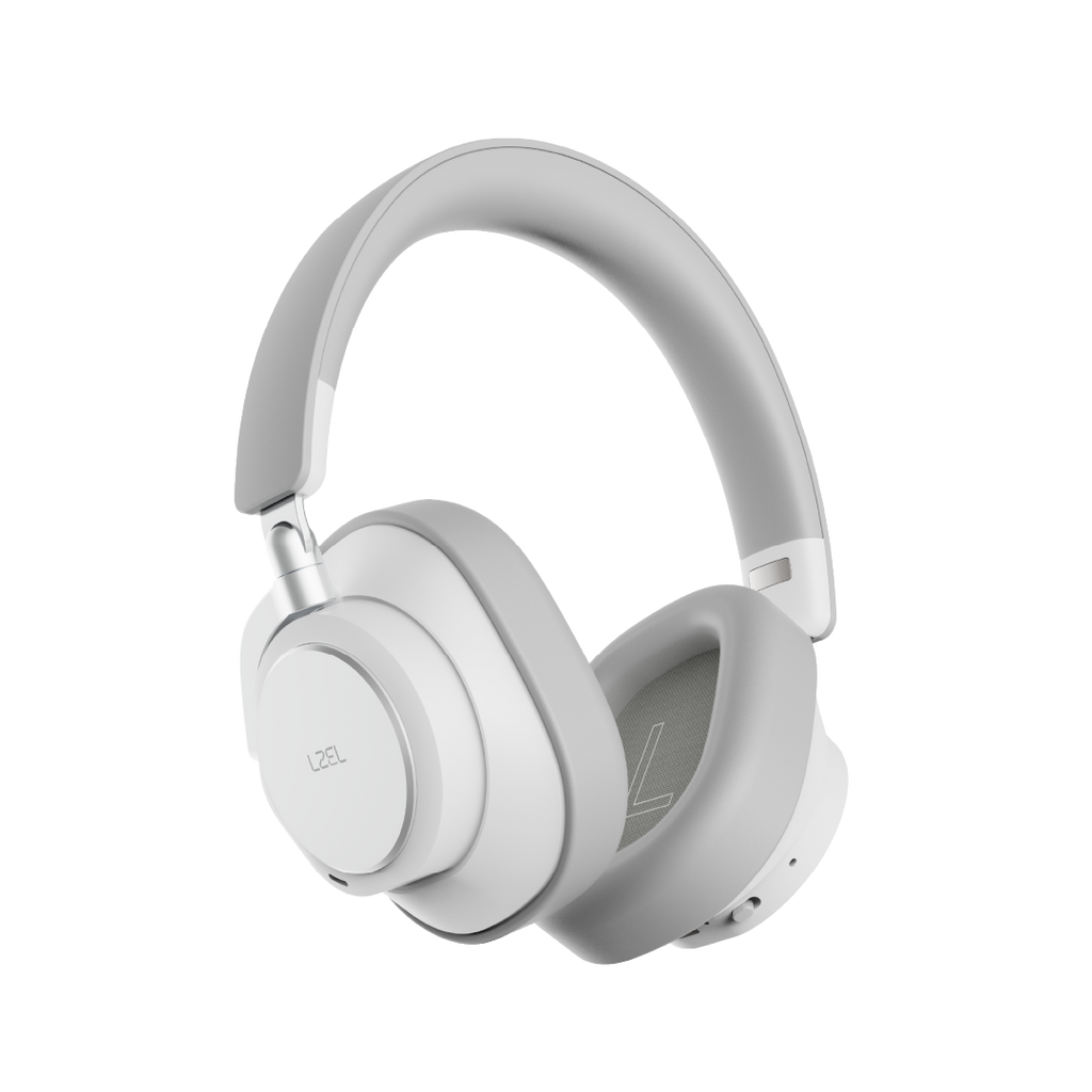 LZEL Sonicflow Series High-Fidelity Wireless Stereo Headphones | White