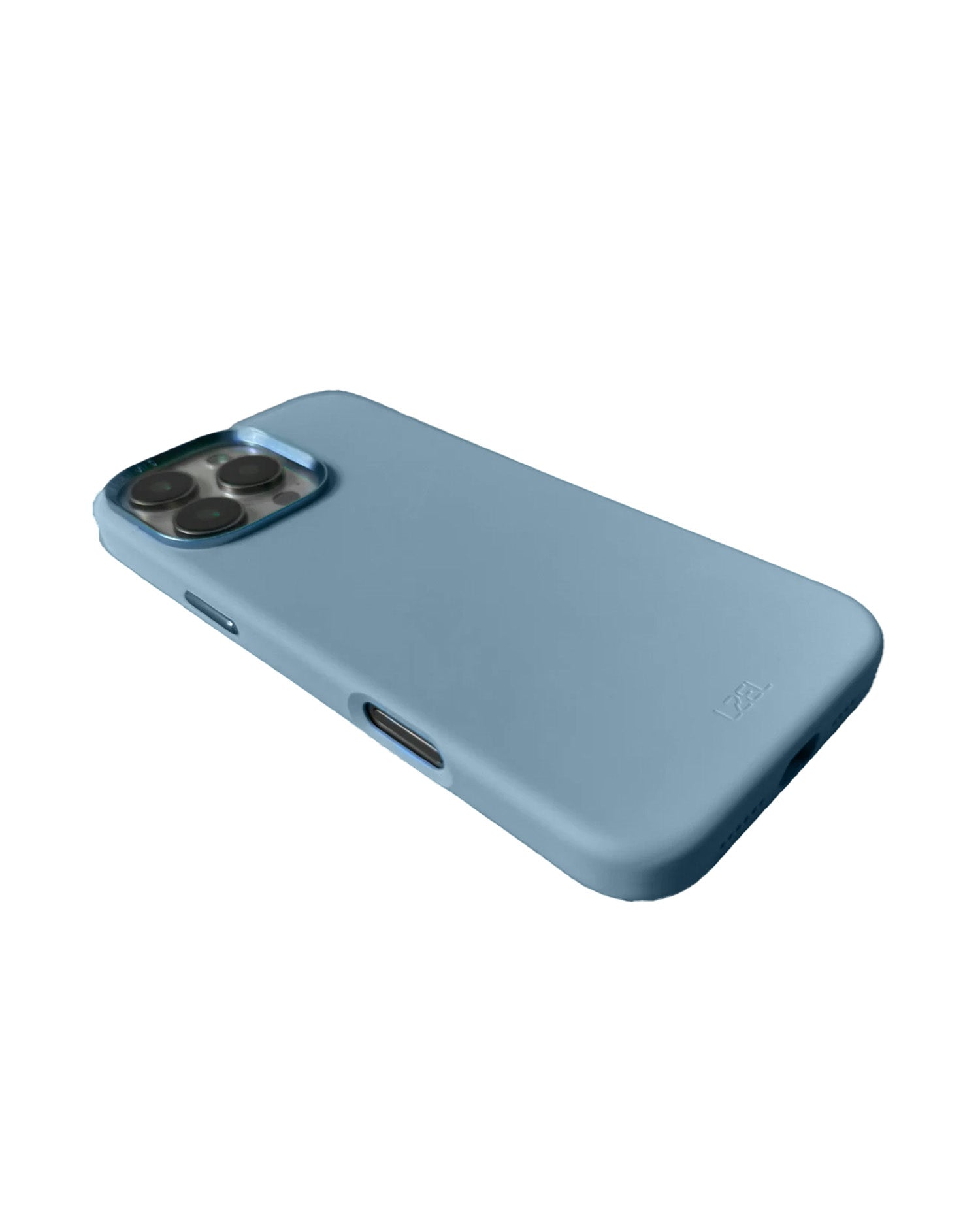 LZEL iPhone 16 Pro PrimeShield Silicone Case | Light Blue