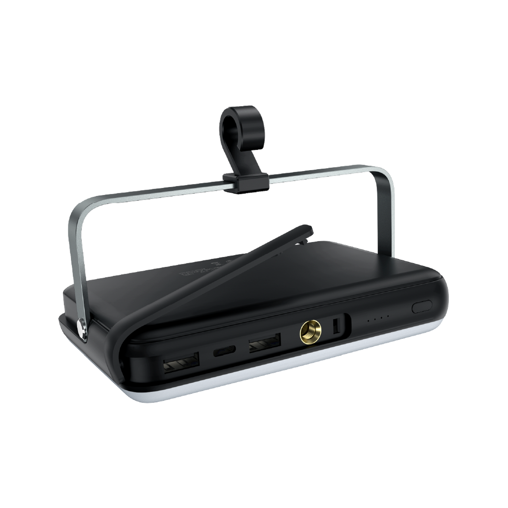 LZEL Luminova Surge20 Trimode Led Light 100-1200 Lumens with 20,000mAh Battery | Black