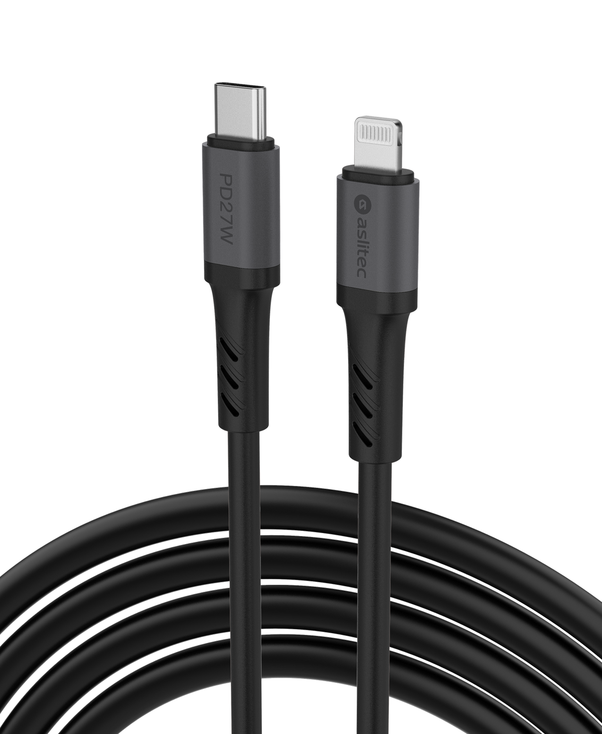 aslitec GRAPHENEX SYNC High-Speed Fast Charging & Data Cable – USB-C to Lightning