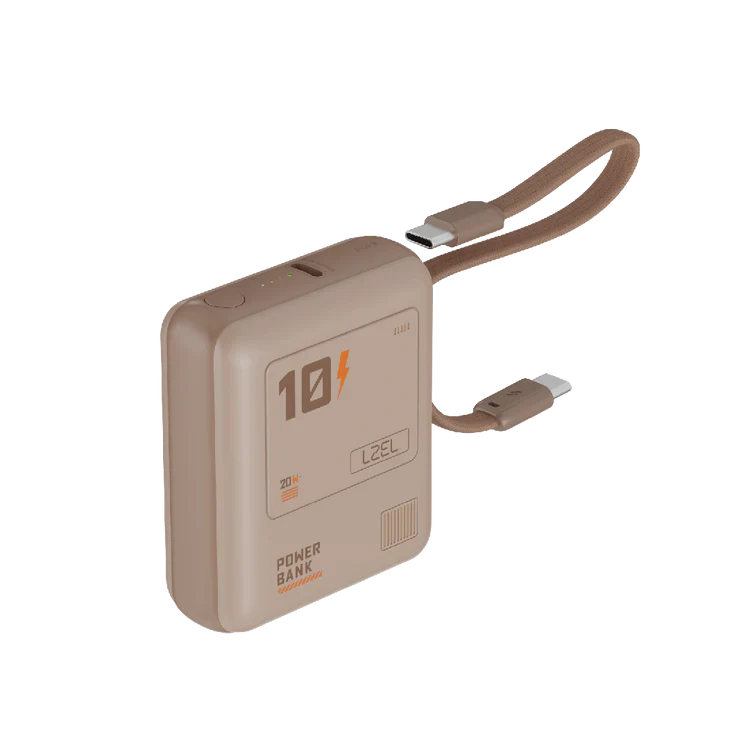LZEL Zenoflex Surge10 10000Mah 20W Max Pd Power Bank Supports Type-C