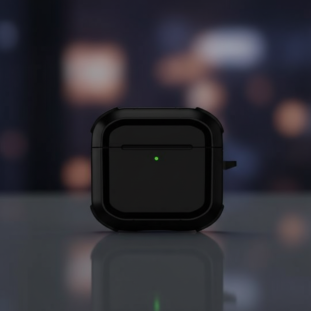 LZEL Airpods 4 Aurum Guard Max Hard PC+TPU Case | Black