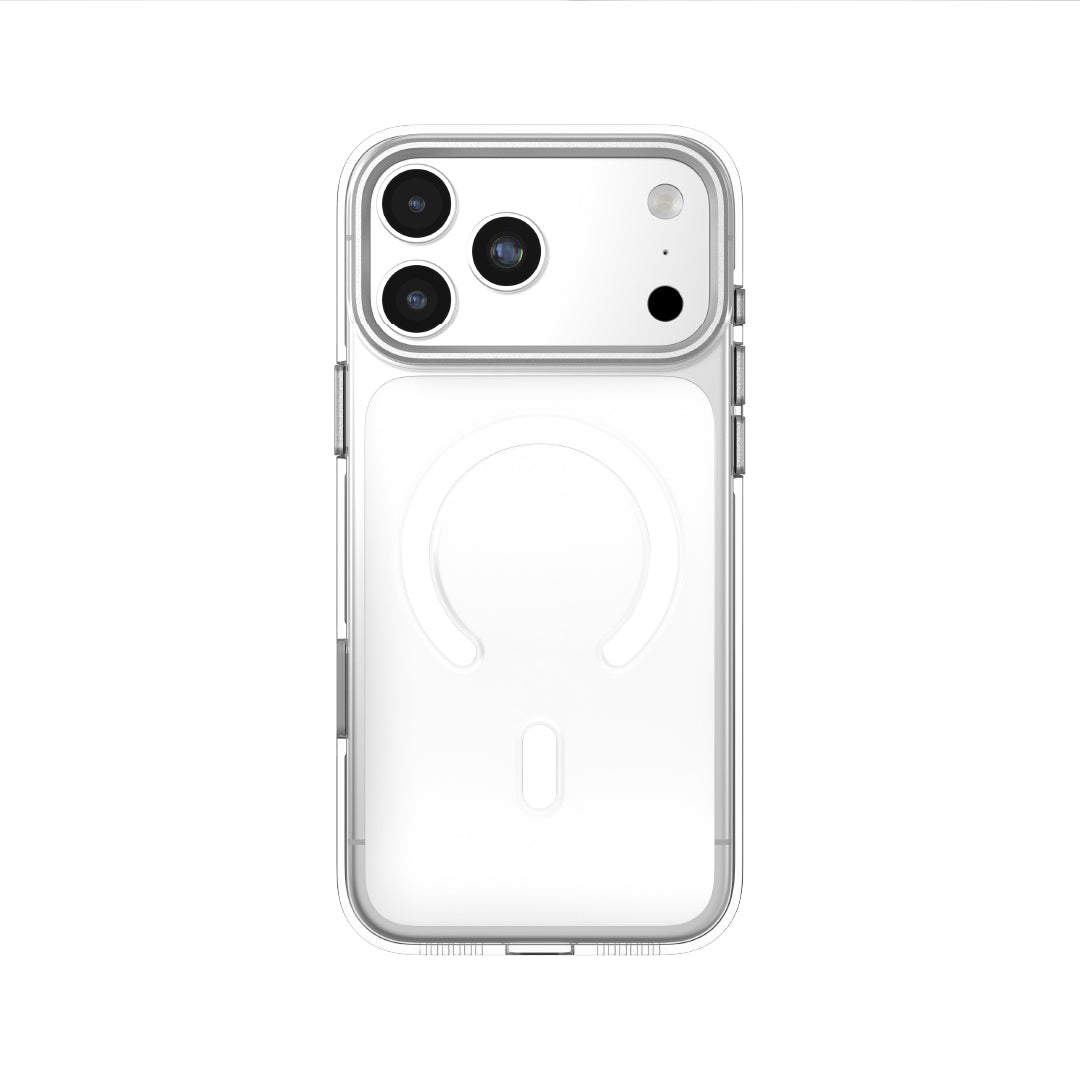 LZEL MagCrystal Groove Case for iPhone 17 Pro Max | Clear