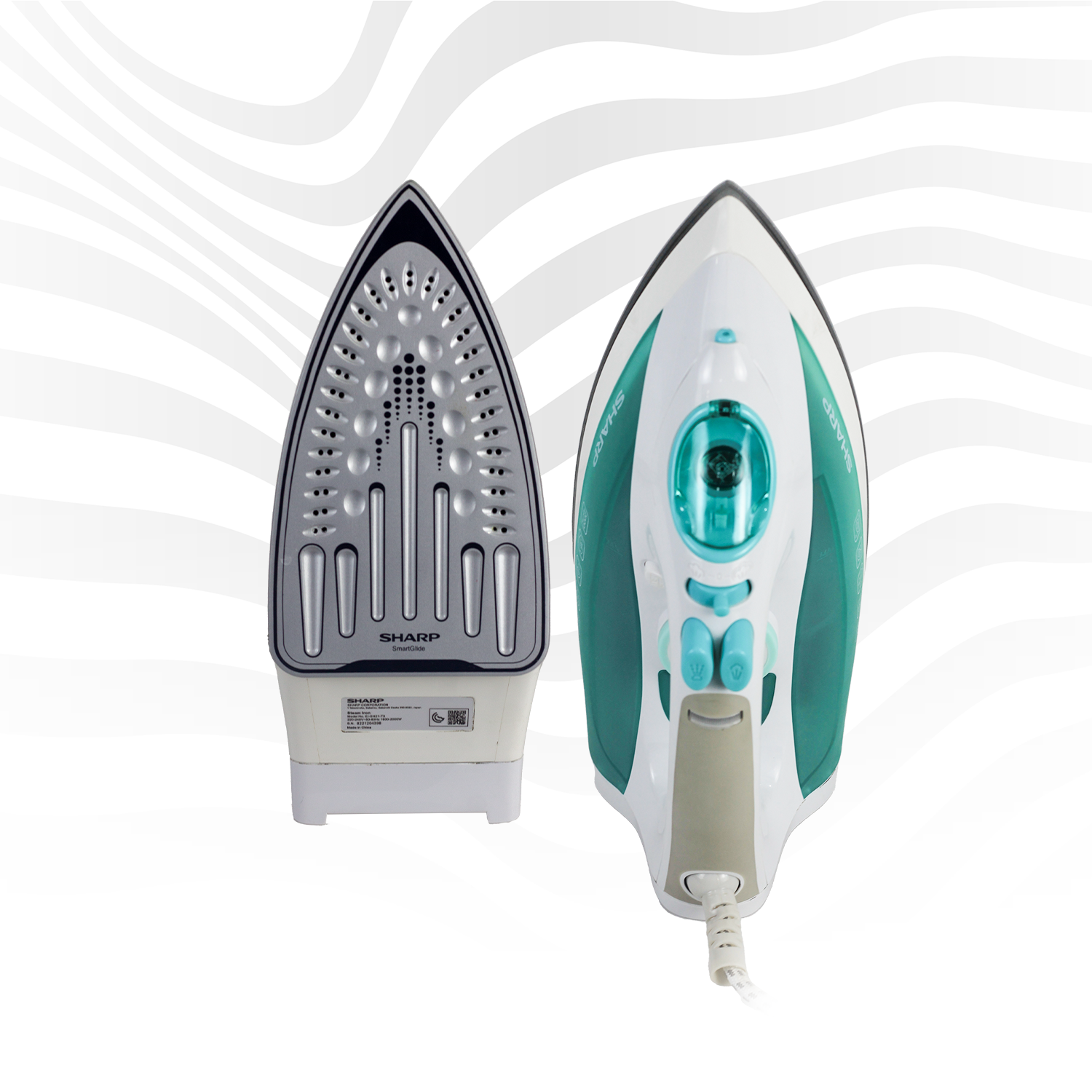 Sharp Steam Iron 2000W (EI-SH21-T3) | Teal Green