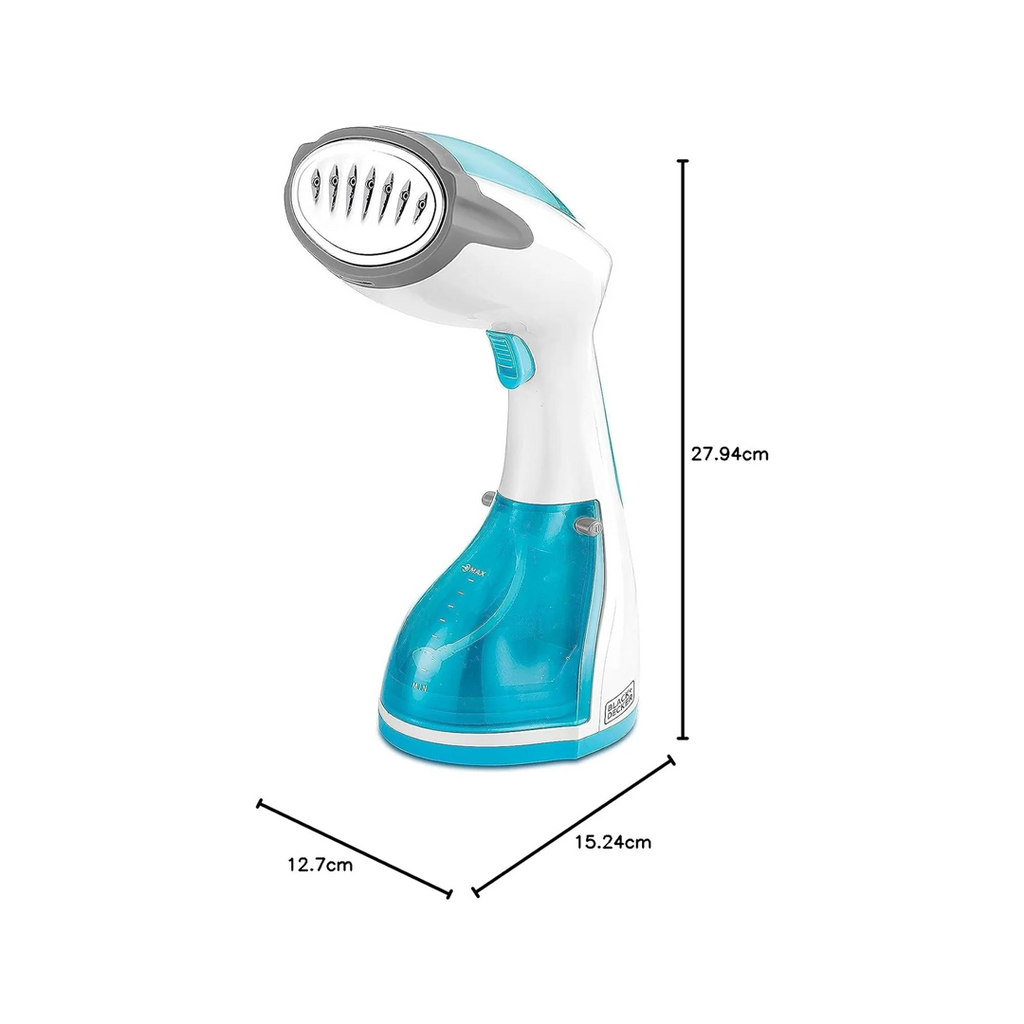 Black & Decker Handy Garment Steamer, 1200 Watt | White