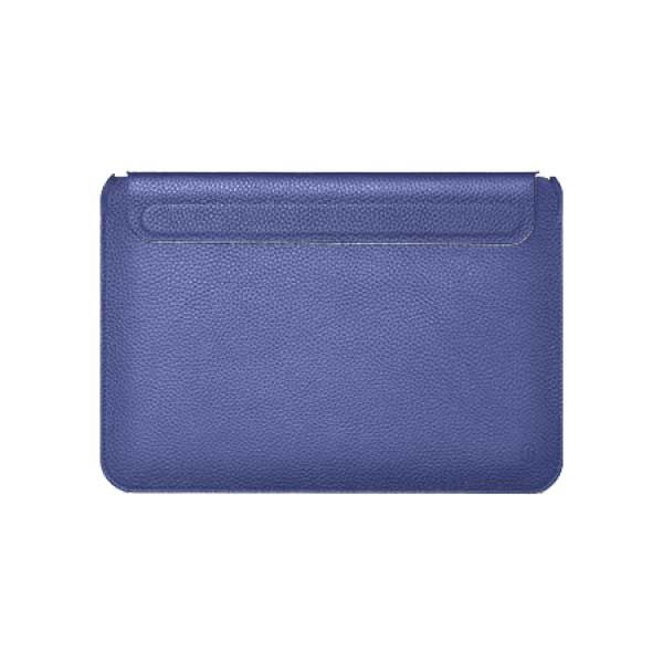 Wiwu Genuine Leather Sleeve For Mac 12 And Laptop | Navy Blue