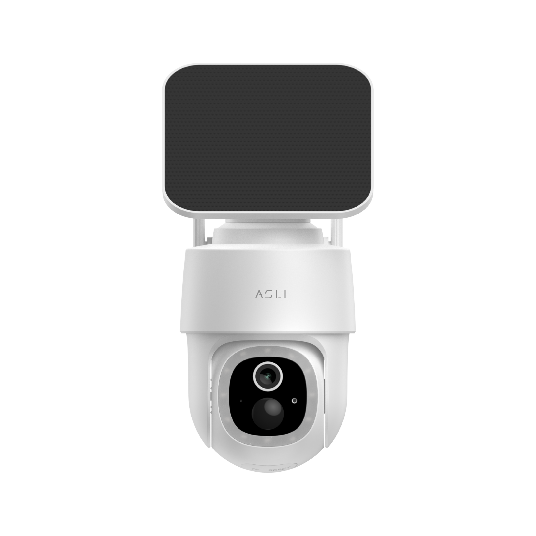 Asli Global EcoView Series - 4MP Solar-Powered Smart 4G Outdoor Camera
